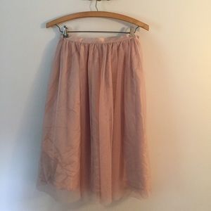 Pink ballerina skirt